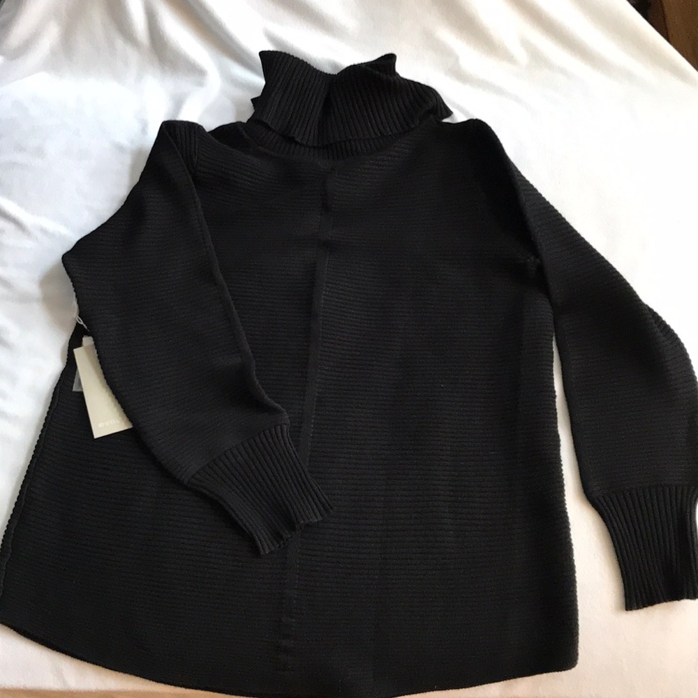 Cowl-neck Cotton Sweater